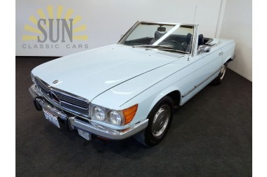 Mercedes Benz 450SL Ice Blue 1973